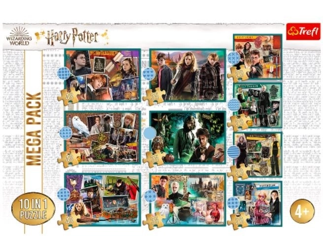 Mega pachet puzzle Harry Potter Trefl