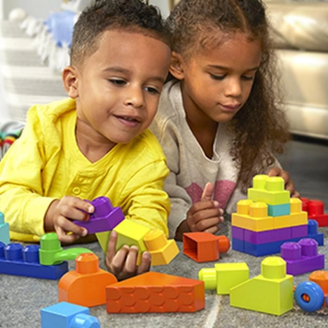 Mega Bloks Pungă Mare De Cărămizi - Albastru