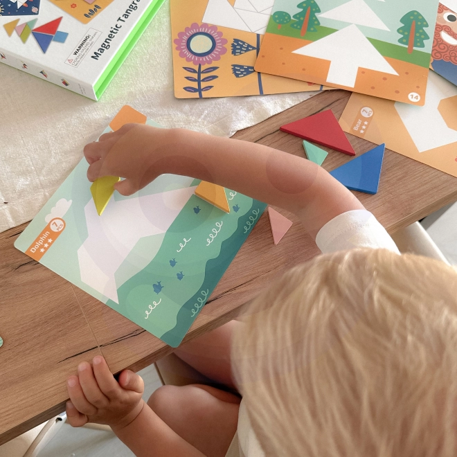 Puzzle tangram pentru copii