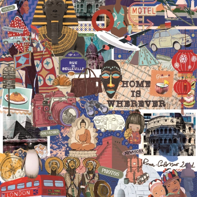 Clementoni Puzzle Călătorii și Cultură 1000 piese
