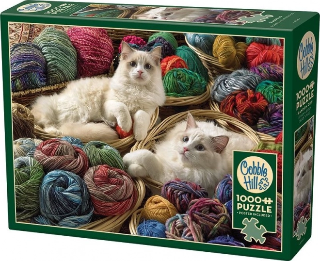 Puzzle Ragdoll 1000 de piese Cobble Hill