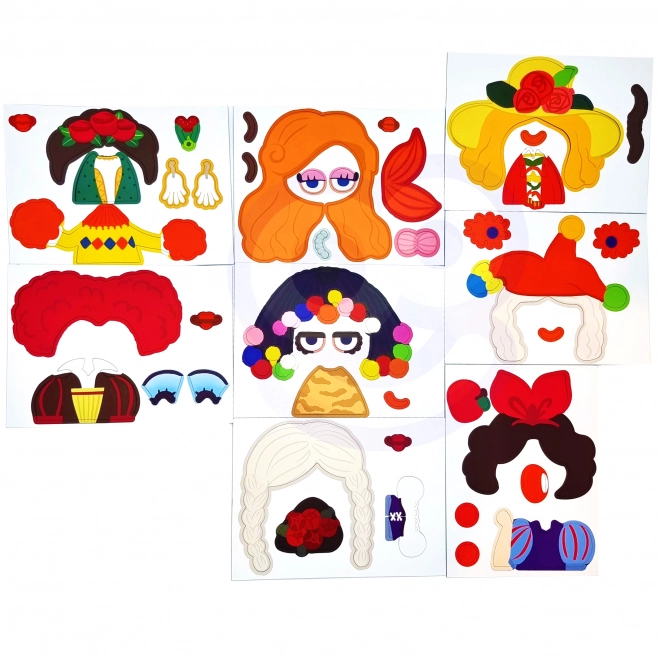 Puzzle magnetică prințese Classic World