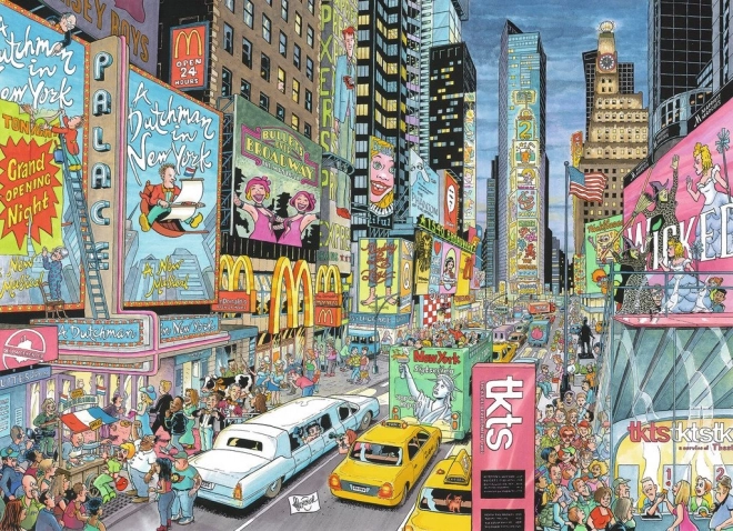 Puzzle orașe ale lumii: New York 1000 piese