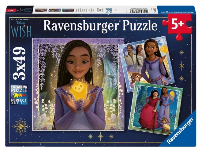 Puzzle Ravensburger Disney Îndoială 3 x 49 piese