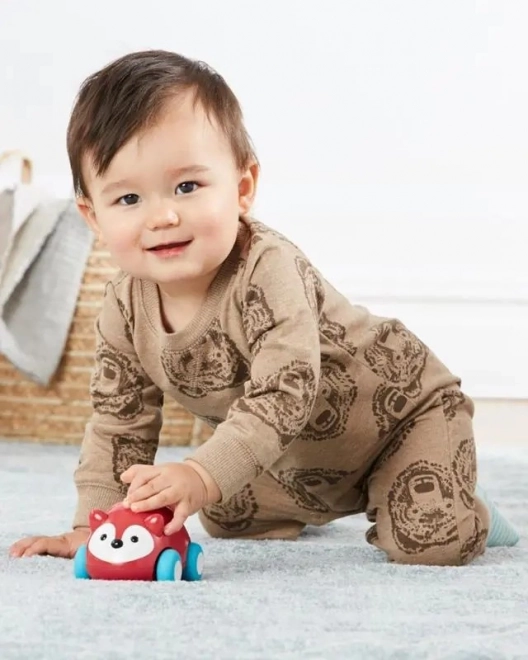 Mașinuță cu motor Pull&Go - Vulpe