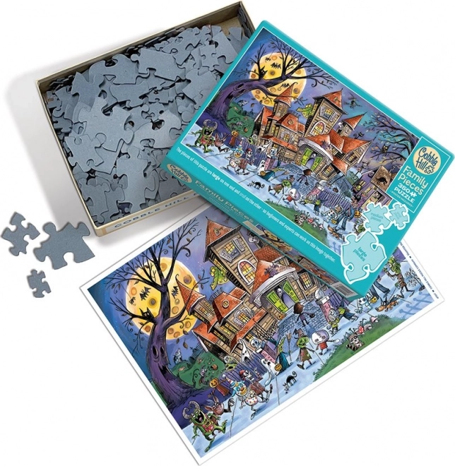 Puzzle de familie casa bântuită