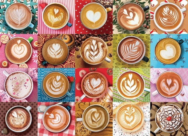 Puzzle Iubesc latte COBBLE HILL, 500 piese