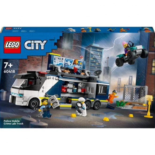 Laborator mobilă de criminalistică LEGO City