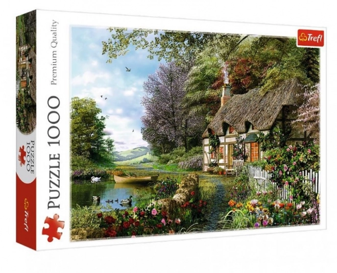 puzzle 1000 piese colț pitorească