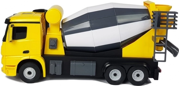 Camion Mercedez-Benz Arocs Rastar 1:14 teleghidat galben