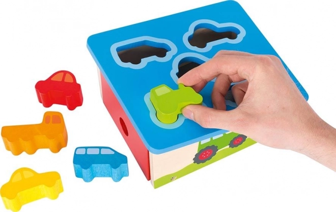 Cutie de sortare forme vehicule