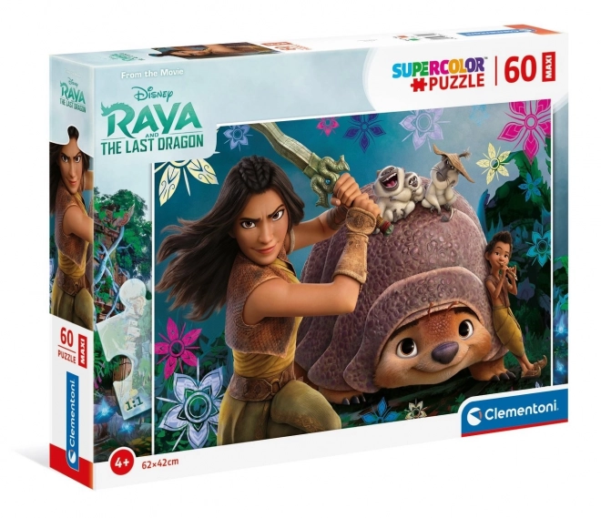 Puzzle Maxi 60 Piese Raya și Ultimul Dragon