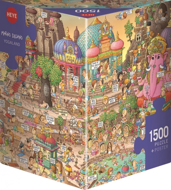 Puzzle Lumea Yoga - 1500 Piese