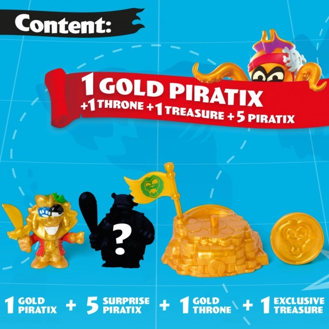 Figurine Pirat cu accesorii Comoara de Aur