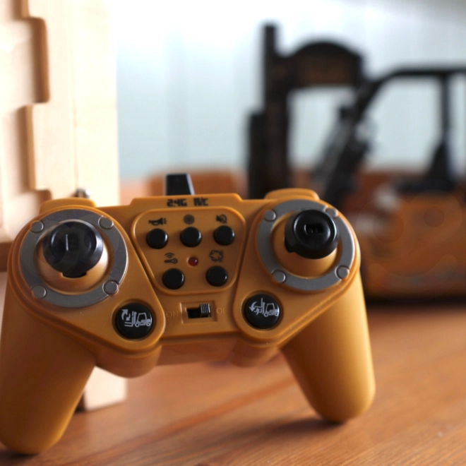 Stivuitor de jucărie Woopie controlat de la distanță RC 1:24