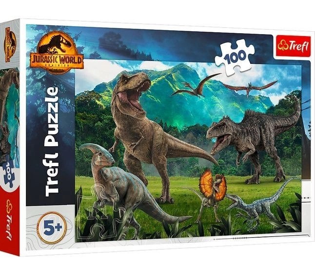 Puzzle cu Dinozauri Jurassic Park 100 de piese