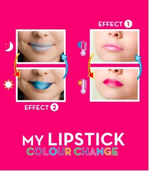 Lip gloss schimbător de culoare Barbie