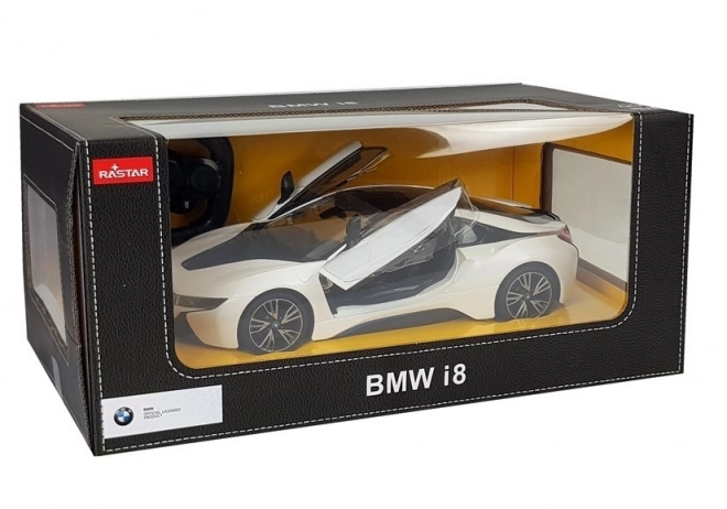 Mașină R/C BMW i8 cu telecomandă, uși automate