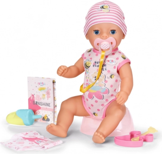 Îngrijire realistă: bea, face pipi și folosește olița