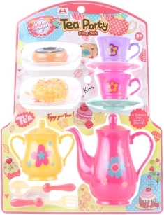 Set de ceai din plastic pentru copii