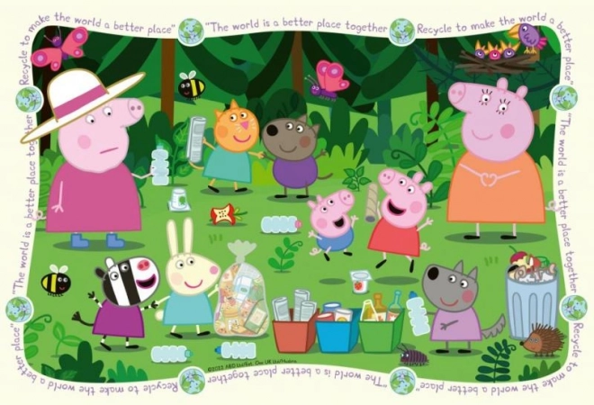 Puzzle Prașcuta Peppa 35 de piese