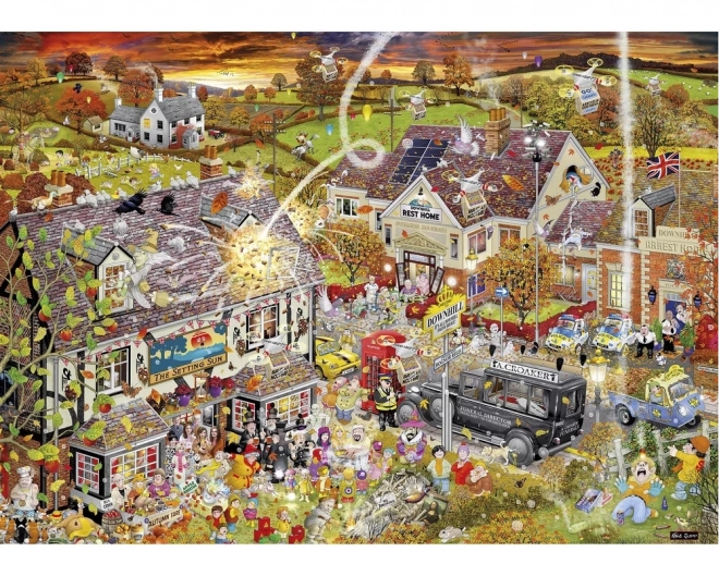 Puzzle GIBSONS Iubesc toamna 1000 piese