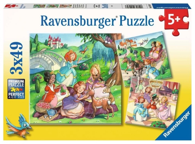 Puzzle Mici Prințese Ravensburger