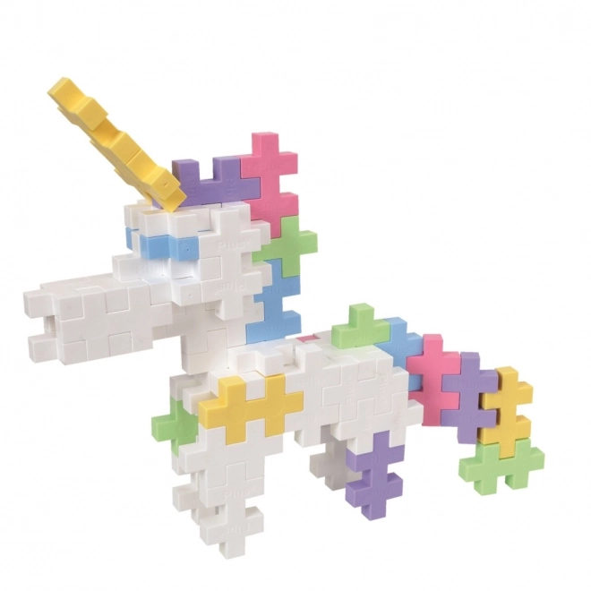 Set creativ Plus-Plus BIG Unicorniu pastelist