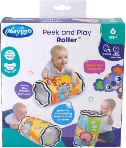 Playgro cilindru zornăitor pentru susținerea târâtului