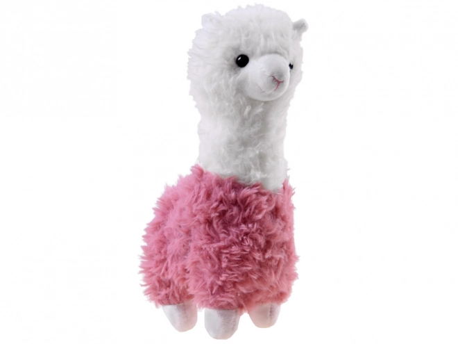 Alpaca pufoasă jucărie de pluș lama – Roz