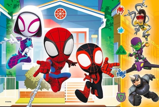 Puzzle Lumea lui Spidey 60 piese