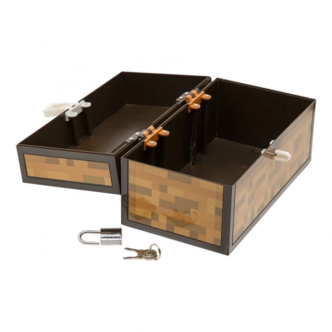 Pușculiță în stilul cufărului Minecraft