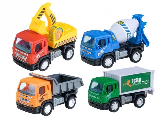 Set Jucării - Vehicule de Construcție
