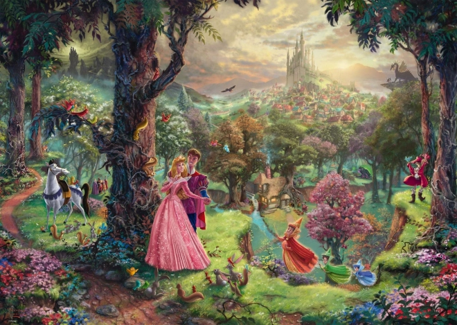 Puzzles 1000 Piese Disney Frumoasa Adormită