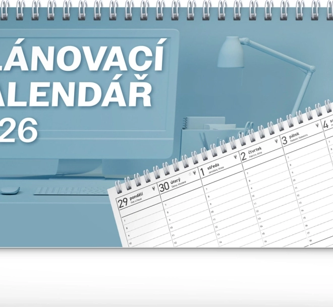Calendar de birou planificativ 2026