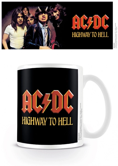 Cana ceramică AC/DC Highway to Hell