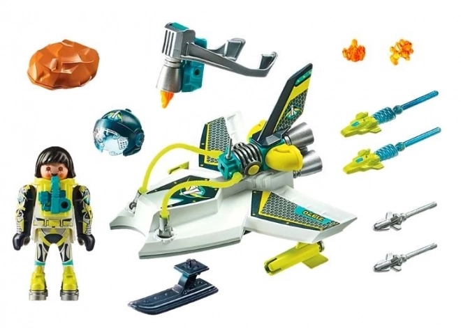 Set cu figurine Space dronă spațială modernă