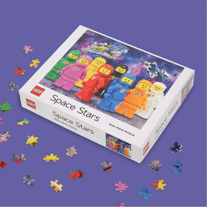 Puzzle spațial eroi LEGO 1000 piese