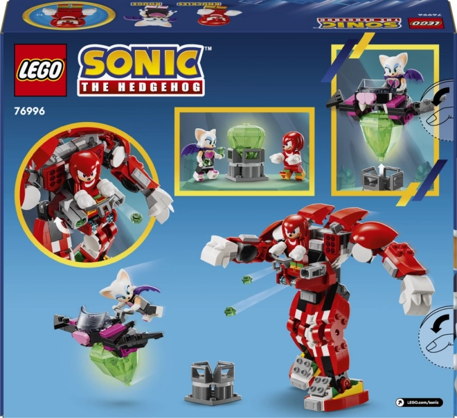 Knuckles și Robotul său Protector LEGO Sonic the Hedgehog