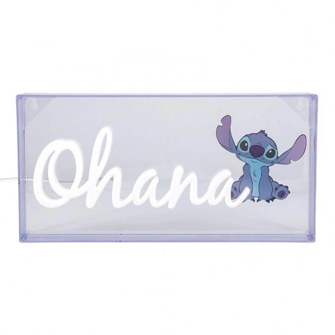 Lumină neon Stitch
