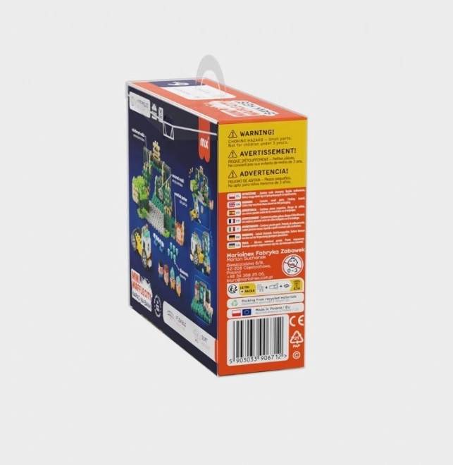 Set de construcție Mini Waffle - Jefuirea băncii