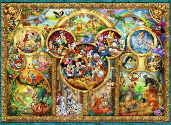 Puzzle Ravensburger familia Disney 500 piese