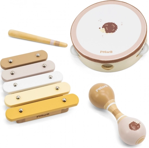 Viga POLARB set muzical pentru copii arici