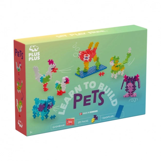 Plus-Plus învață să construiești animale domestice