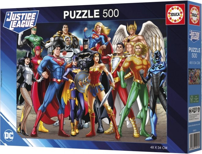 Puzzle Liga Justiției 500 Piese