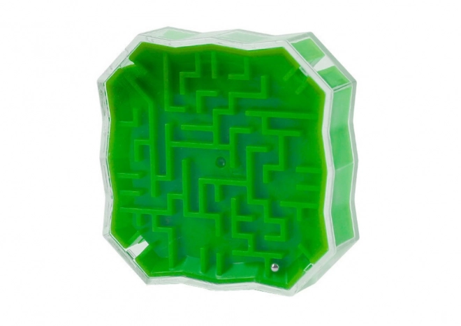 Joc de logică labirint cu bilă verde