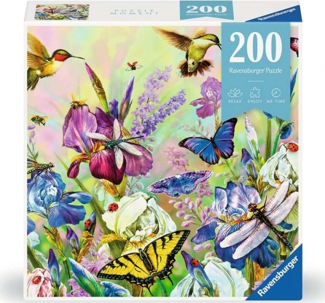 Puzzle Moment: Ravensburger Pajiște înflorită 200 de piese