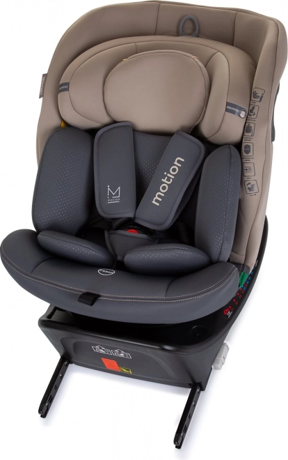 Scaun auto Chipolino Motion i-Size 40-150 cm Isofix 360 Macadamia