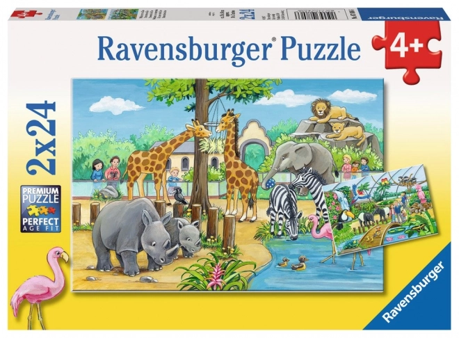 Puzzle Ravensburger Bine ați venit la Zoo