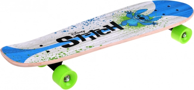 Skateboard din lemn Disney Stitch pentru copii până la 50 kg